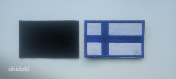 Шеврон "Финский флаг" (фото #1)
