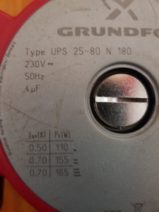 Grundfos UPS 25-80-180 (6 foto / 6)