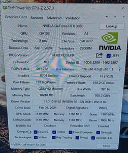RTX 3080 Suprim X (2 фото из 2)