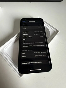 iPhone 12 64 GB must, heas ja hooldatud seisukorras, aku 100% (7 foto / 8)