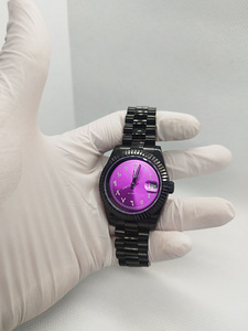 Seiko MOD Datejust Araabia Tume Lilla (4 foto / 8)