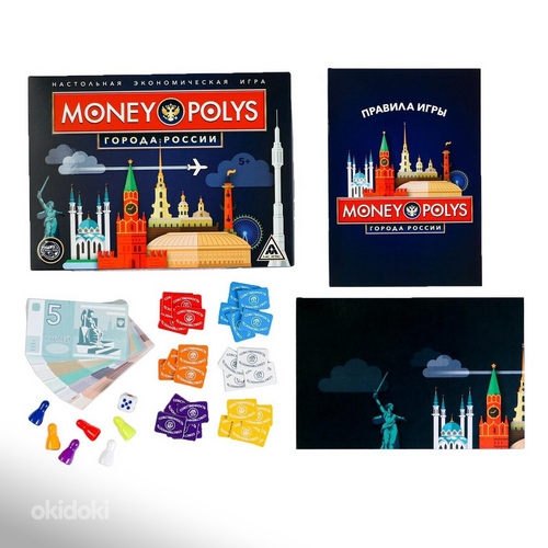Lauamäng Monopolia «MONEY POLYS (foto #1)