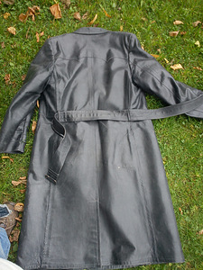 Кожаное пальто размер 48-50 Германия