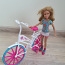 Барби велосипед + девушка (фото #1)