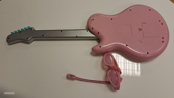 Детская музыкальная игрушка-гитара с микрофоном и очками (фото #4)