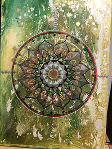 Mandala maalimine (4 foto / 4)