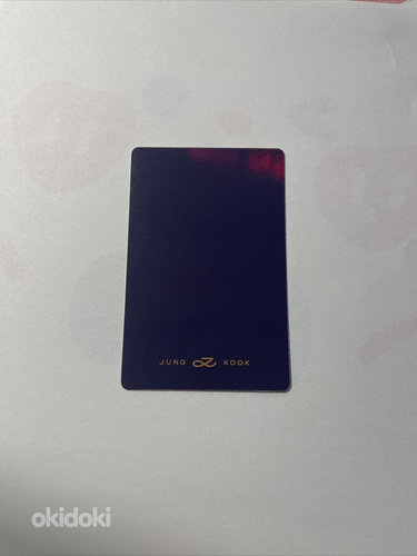 Jungkook golden album photo card (фото #2)