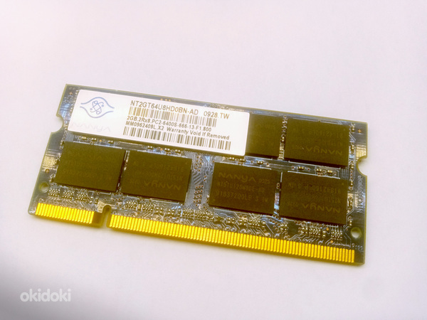 NANYA 2GB Notebook SODIMM DDR2 PC2-6400 (фото #1)