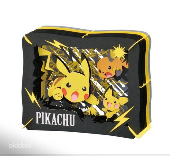 ''Pokémon Pikachu'' Jaapani anime 3D komplekt (foto #1)