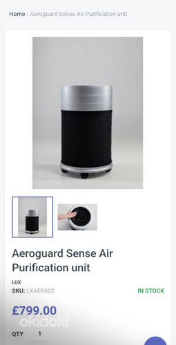 Õhupuhasti Air purifier Очиститель воздуха (foto #3)