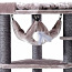 PETREBELS Когтеточка Ramses 158, капучино, серый, кремовый (фото #4)