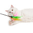 Игрушка для кота с перьями 60см (фото #1)