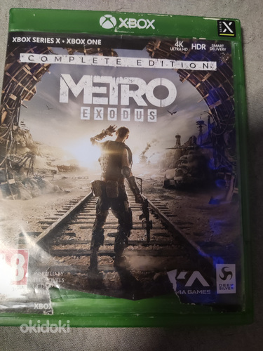Продаю 2 диска Metro Exodus для xbox one/series x