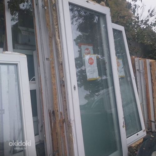 Logi un balkonas durvis PVC lietotie. Piegāde visā Latvijā (foto #8)