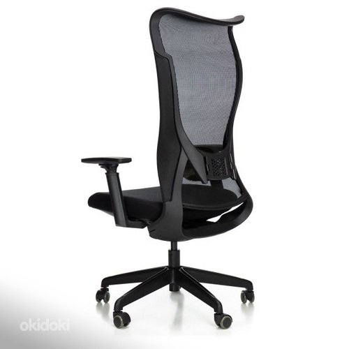 Эргономичный офисный стул NORDHOLD ERGO 960, черный (фото #4)