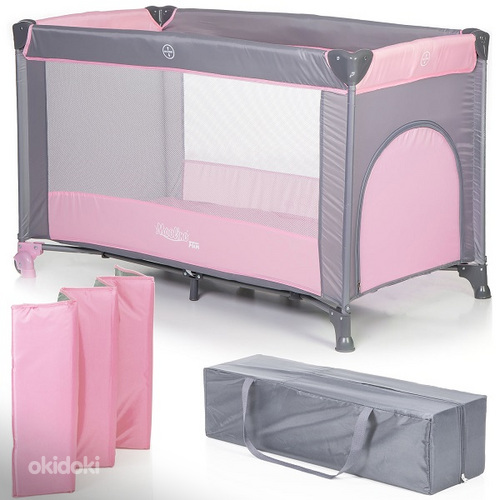 Детская кровать для путешествий Moolino Fun, разные цвета (фото #3)