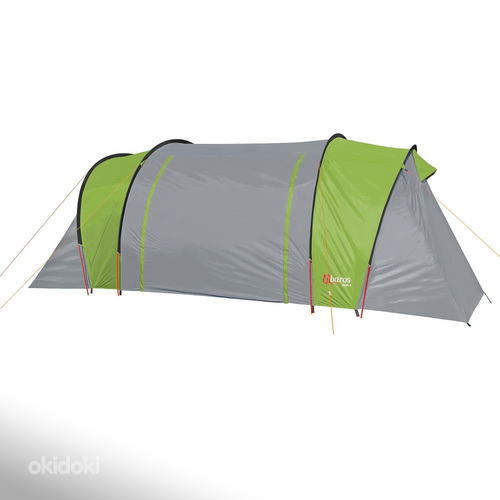 Палатка Гоби, 2-4 человека, зеленая/оранжевая или серая/зеленая (фото #1)