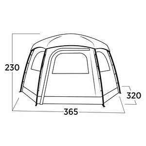 Telk Sandland Yurt Easy Camp 6-le inimesele (6 foto / 7)