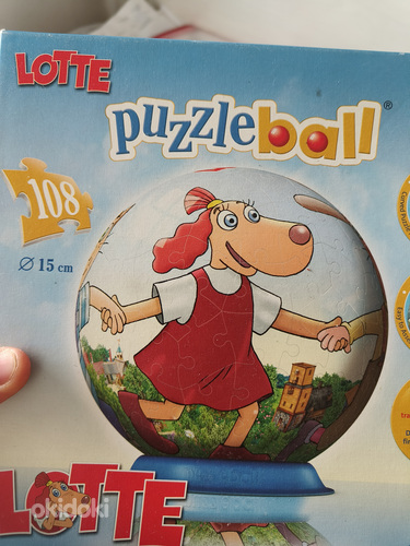 Lotte 3 d puzzle, pall