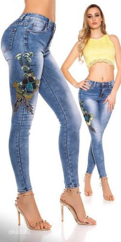 Модные джинсы, pазмер M/L (фото #1)