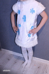 Новый карнавальный костюм снежинка. 3-6 лет