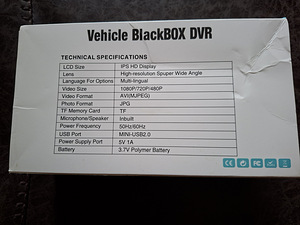 Auto videoregistraator (4 foto / 4)