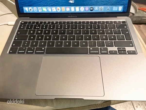 MacBook Air 2020, 13,3', 1,1GHz, i3, 8GB, 256GB Nagu uus! (foto #2)