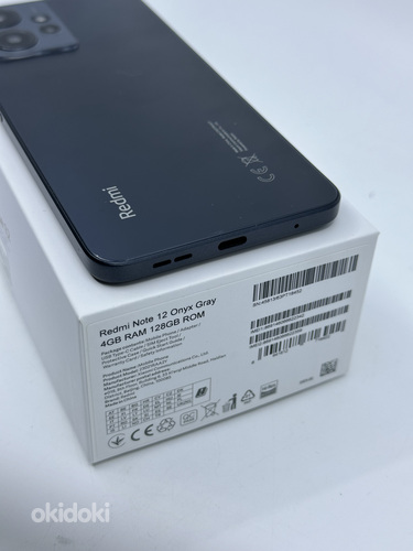Redmi Note 12 Onyx Gray 128GB (фото #2)