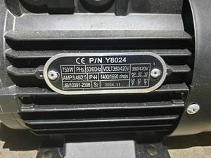 750w asünkroonmootor 3F faasi elektrimootor (3 foto / 5)