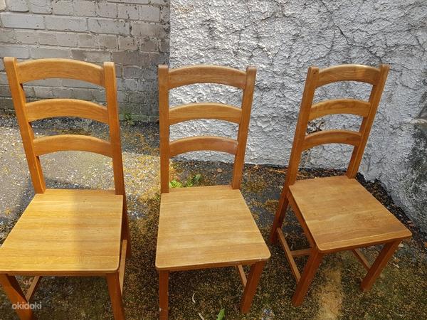 Täispuidust toolid 3tk kmpl (foto #2)