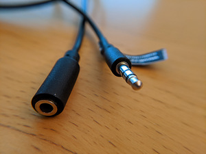 3.5mm helikaabli pikendus 3m audio pikendus kaabel (2 foto / 2)