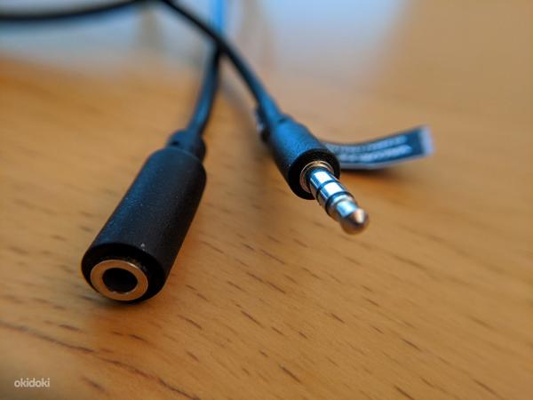 3.5mm удлинение звук.кабеля, 3m аудио удлин.кабель (фото #2)