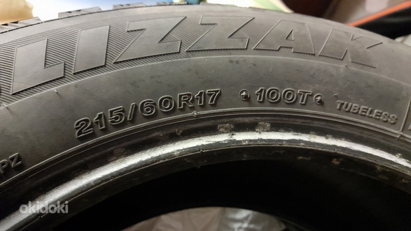 Шипованные шины Bridgestone 215/60/17 (фото #4)