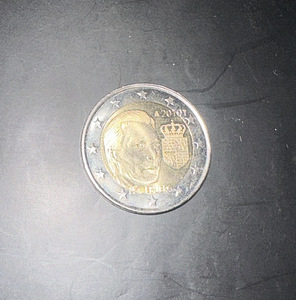 2 евро Люксембург 2010 года.