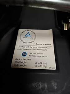 Turvahäll Maxi Cosi Pebble (Mamas Papas) (6 foto / 7)