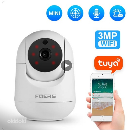 IP WiFi kaamera Tuya jälgimise juhtimisega