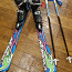 Комплект горных лыж (лыжи, ботинки, палки) детский (до 8 лет (фото #1)
