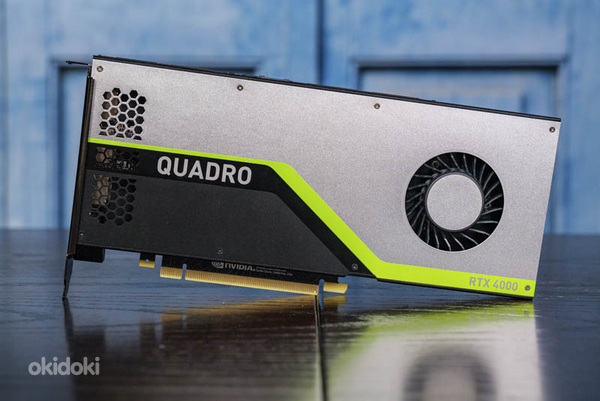 NVIDIA Quadro RTX 4000 Передняя сторона
