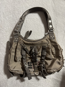 Vintage George Gina & Lucy Mos Cowgirl Handle Bag GGL brown (1 foto / 4)
