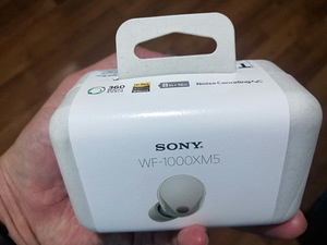 Uued, garantiiga Sony WF-1000XM5 kõrvaklapid, testivõitjad (1 foto / 1)