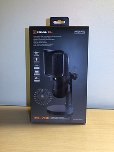 REAL-EL MC-700 USB Streaming podcast mikrofon (2 foto / 2)