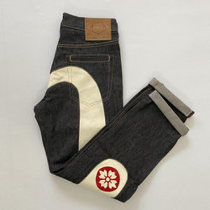 EVISU WHITE LOGO DENIM JEANS (2 foto / 3)