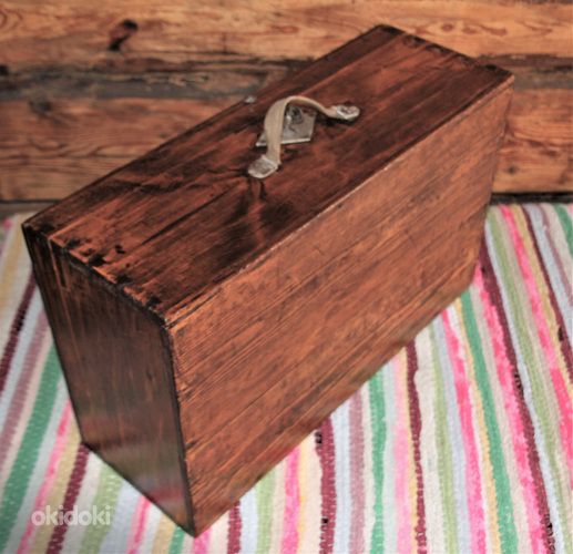 Vana puidust kohver (foto #2)