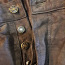 Püksid nahast pruun vöökoht -116 pikkus -106 (foto #3)