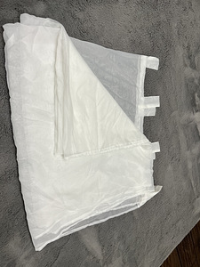 Kaardinad linasest (IKEA) + tüll (2 foto / 3)
