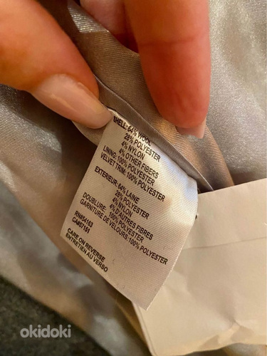 Шерстяное пальто Calvin Klein S (розничная цена 300 долл (фото #5)