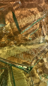 Kaali Meteorite Crater Glasstone (2 foto / 5)
