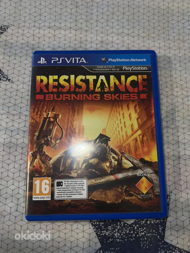 PS Vita Игра Resistance Burning skies + карта памяти 4 гб (фото #2)