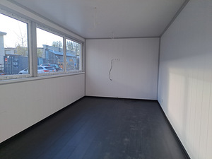 Kontori soojak 6x3x2.5m panoraam akendega (4 foto / 9)