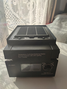 Uus 3-ühes jootmisjaam ZD-8951 (väljatõmbega ja LED-valgustu (1 foto / 9)
